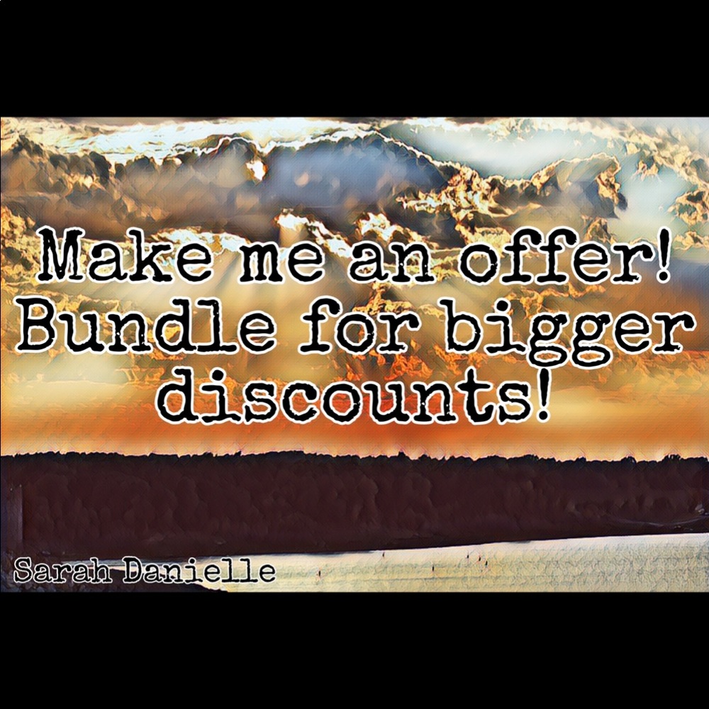 Make me an offer! Bundle for bigger discounts!